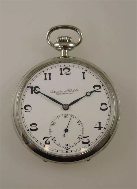 iwc vintage enamelware|iwc pocket watch serial number.